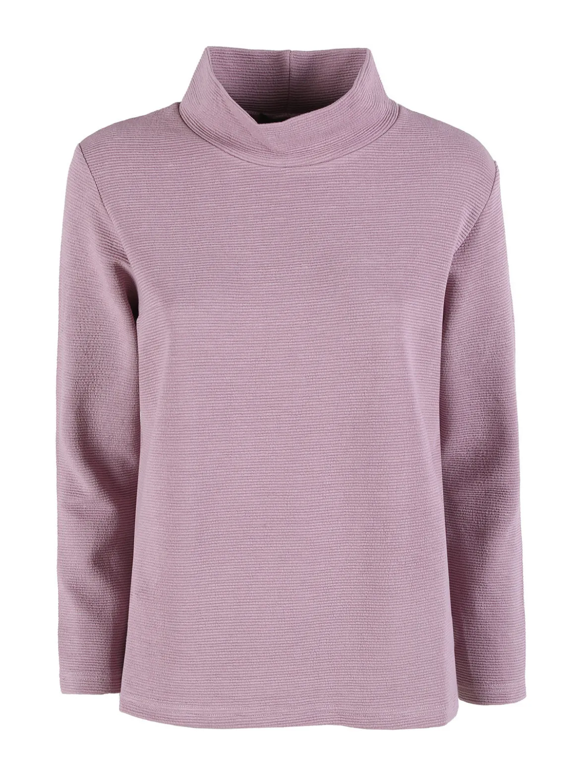 Coveri Moving Maglia donna a maniche lunghe accollata - rosa