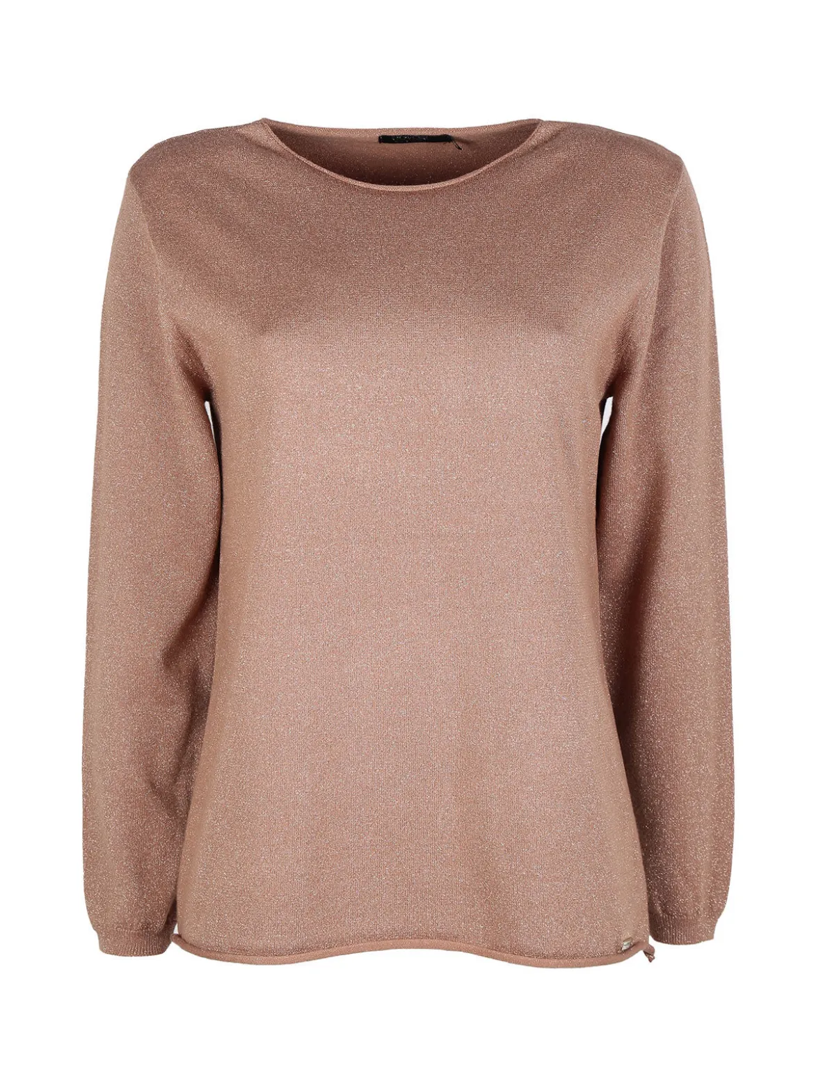 Coveri Moving Maglia donna in lurex con spacchi laterali