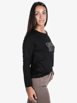 Coveri Moving Maglia girocollo da donna con stampa