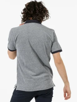 Coveri Moving Polo da uomo a maniche corte in cotone - blu scuro