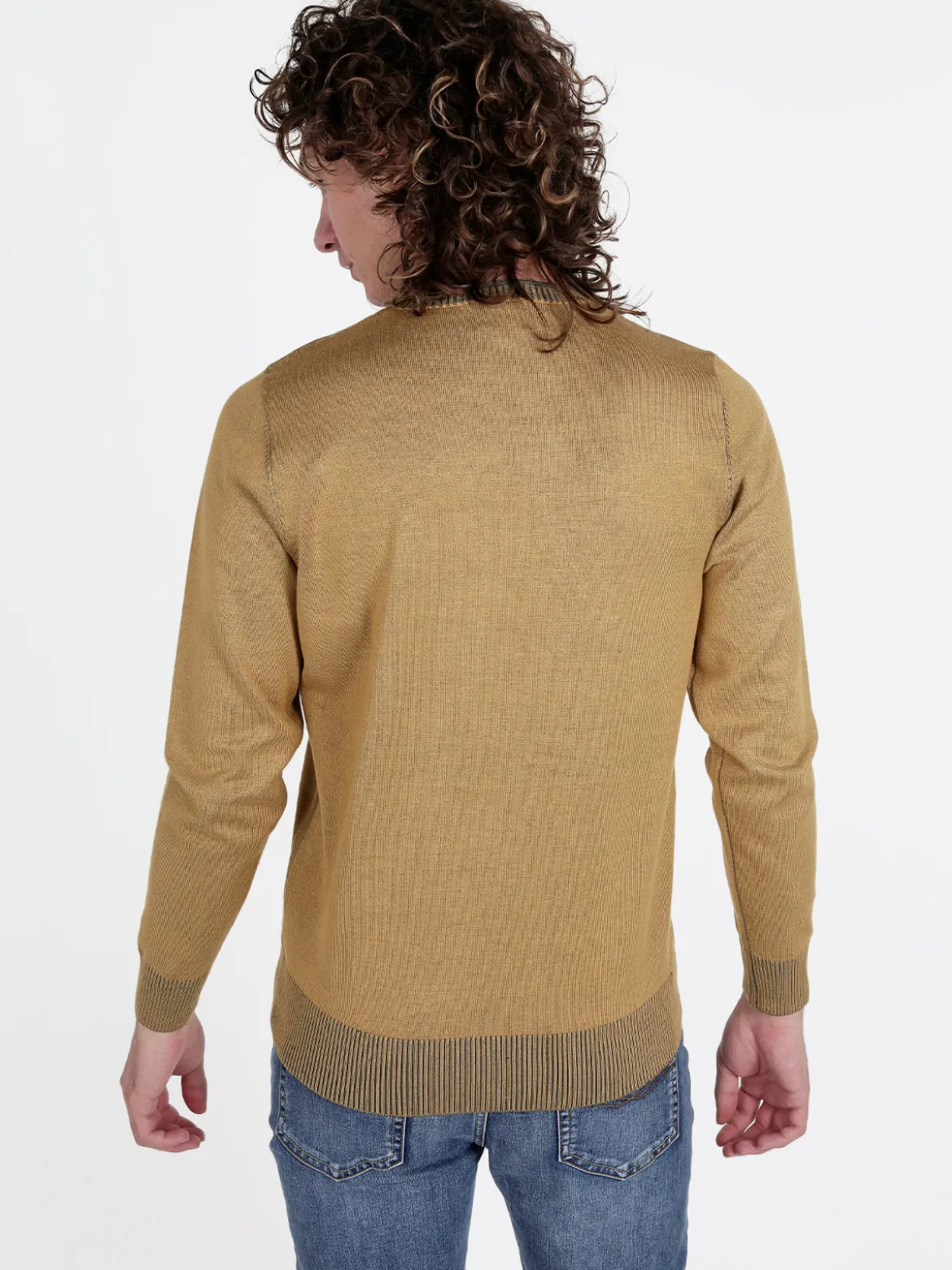 Coveri Moving Pullover da uomo in maglia con taschino