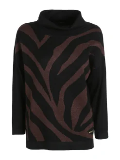 Coveri Moving Pullover dolcevita da donna - nero