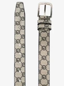 Coveri World Cintura da uomo con stampe - grigio