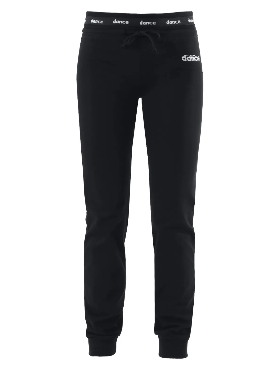 Dance Pantaloni sportivi da donna con polsini e coulisse in vita - blu scuro