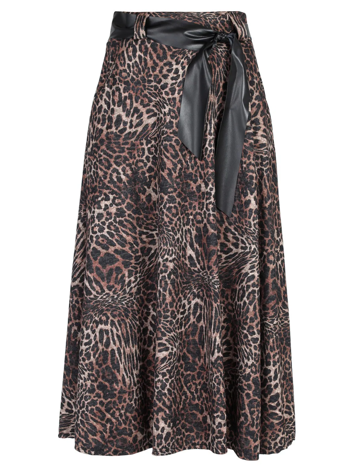 Daystar Gonna midi animalier da donna