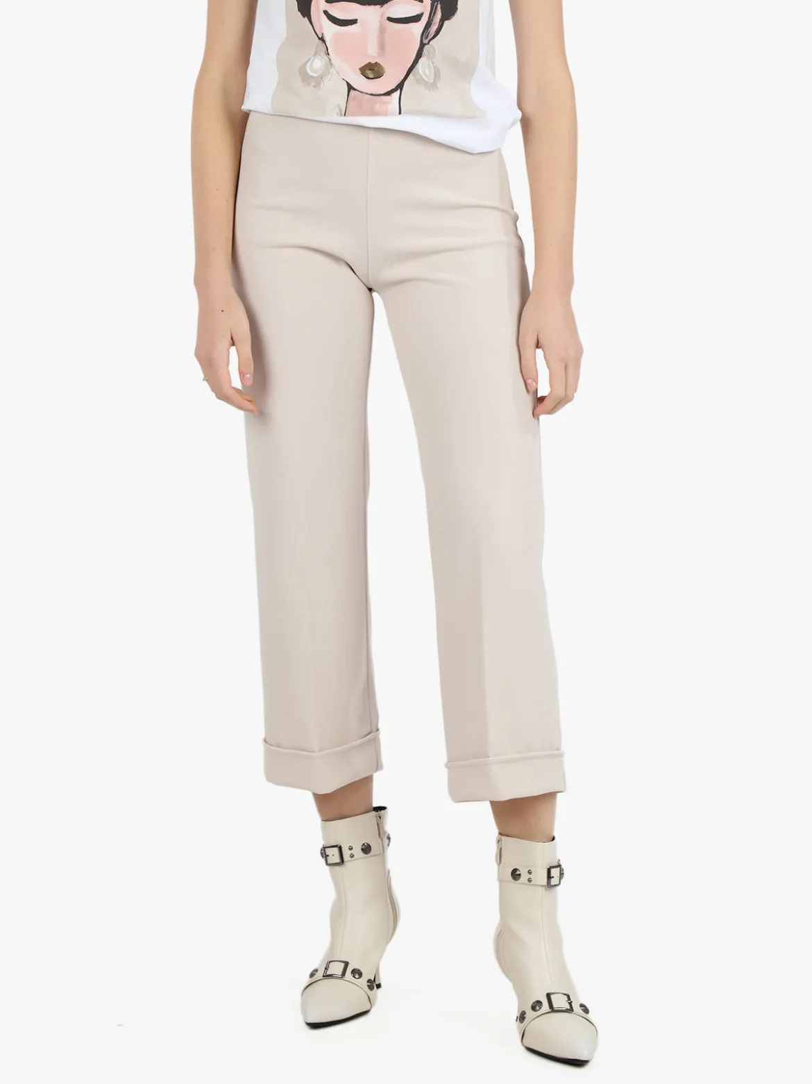 Daystar Pantaloni classici donna gamba larga