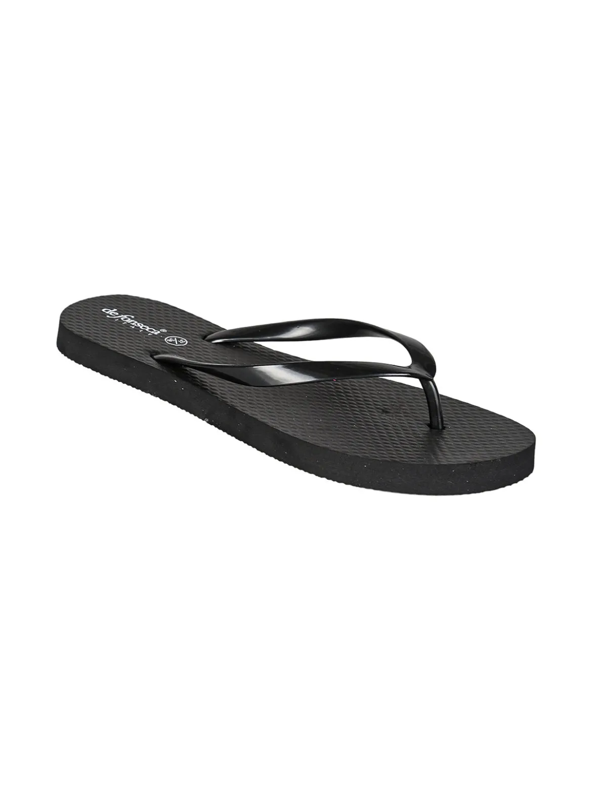 De Fonseca Infradito donna in gomma - nero