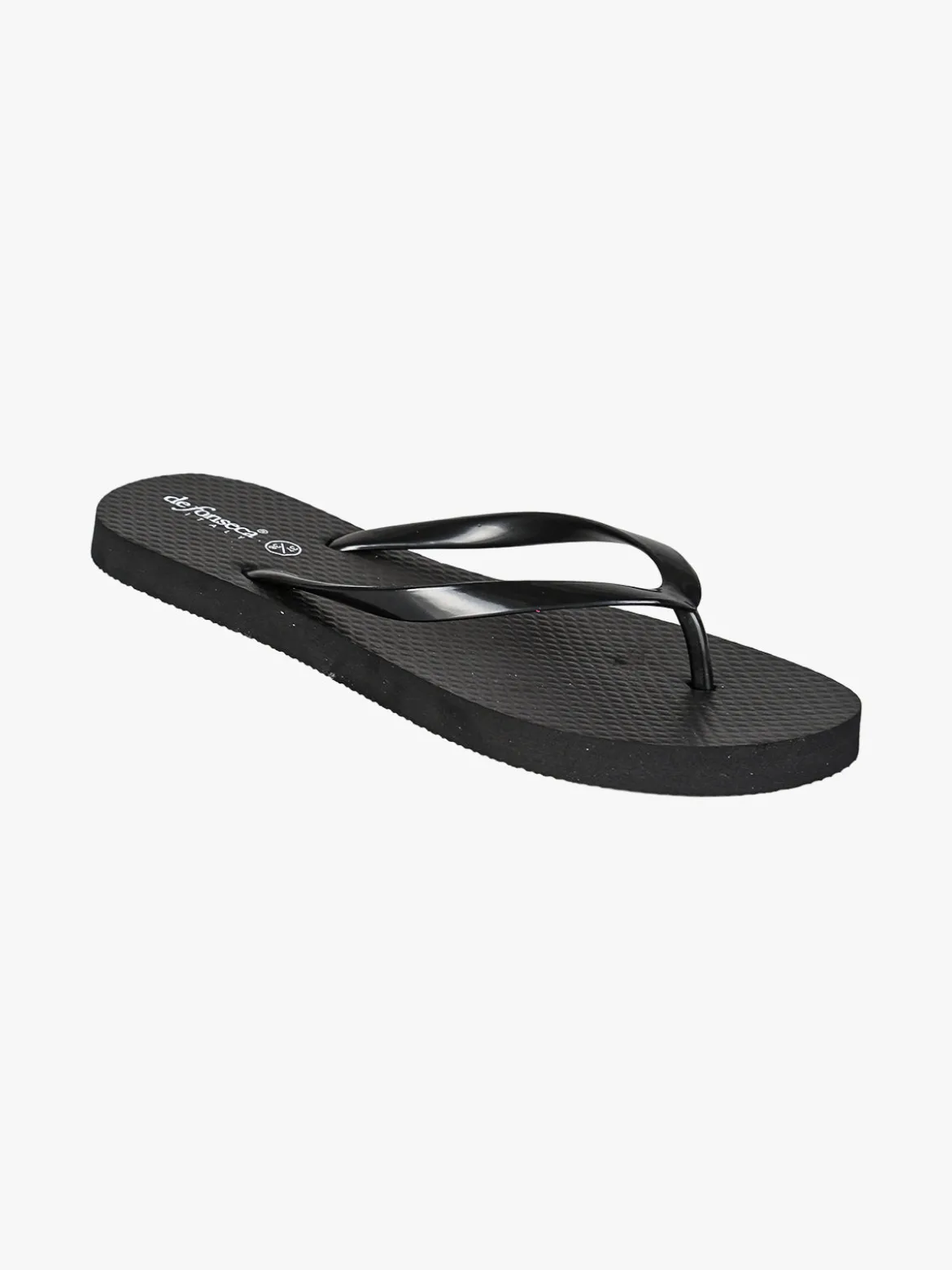 De Fonseca Infradito donna in gomma - nero