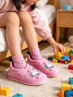 De Fonseca Pantofole chiuse da bambina - fucsia