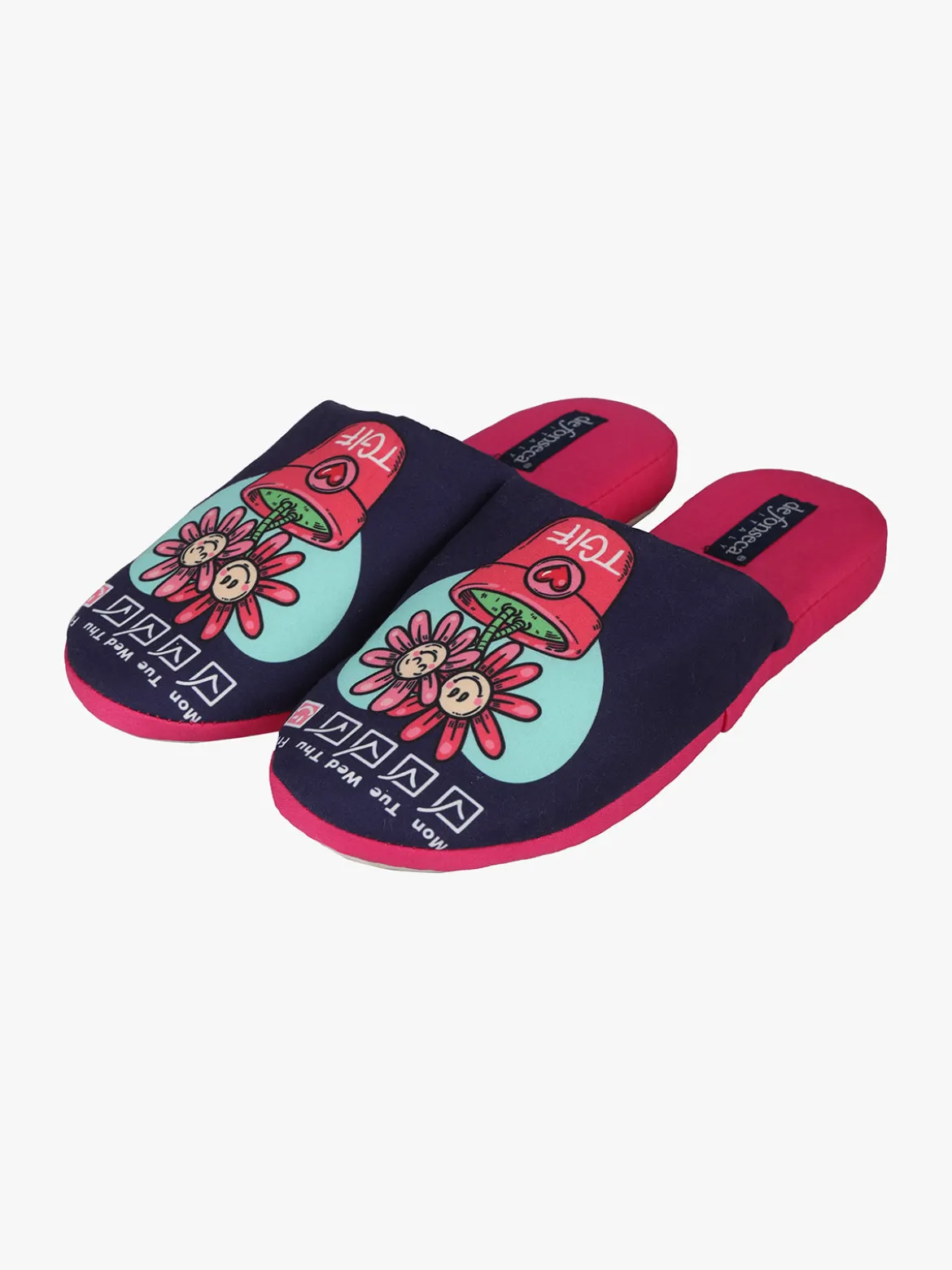 De Fonseca Pantofole da donna con stampe