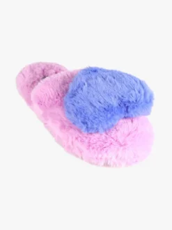 De Fonseca Pantofole donna in ecopelo con cuore applicato