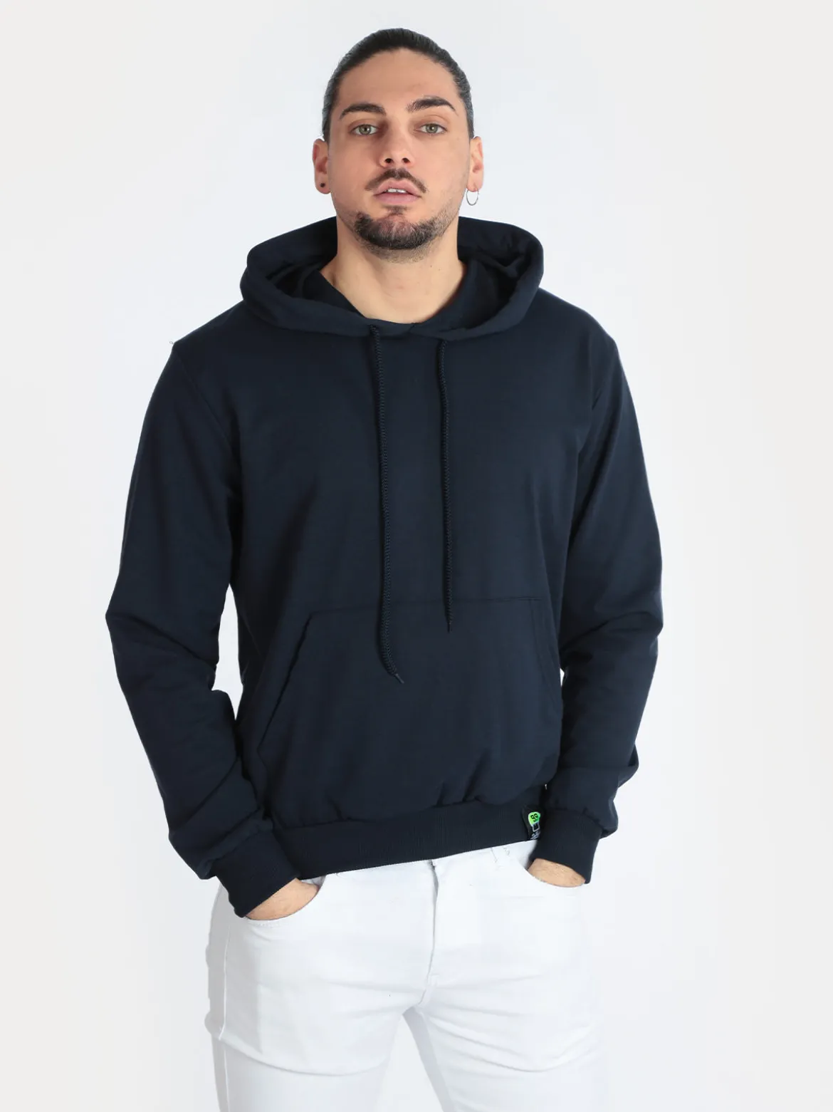 Dekuba Felpa sportiva da uomo con cappuccio