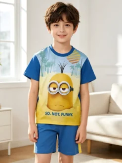 Despicable Me Completo corto da bambino t-shirt+ bermuda