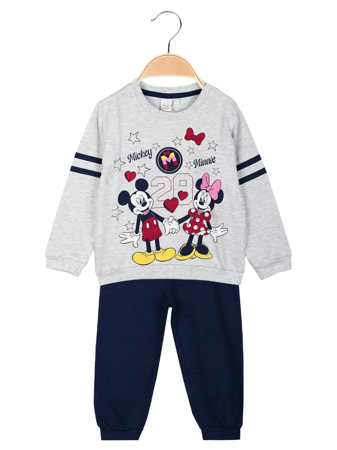 Disney Baby Minnie e Topolino pigiama neonata in caldo cotone
