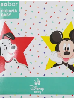 Disney Baby Pigiama da neonato in cotone con stampe Topolino - blu
