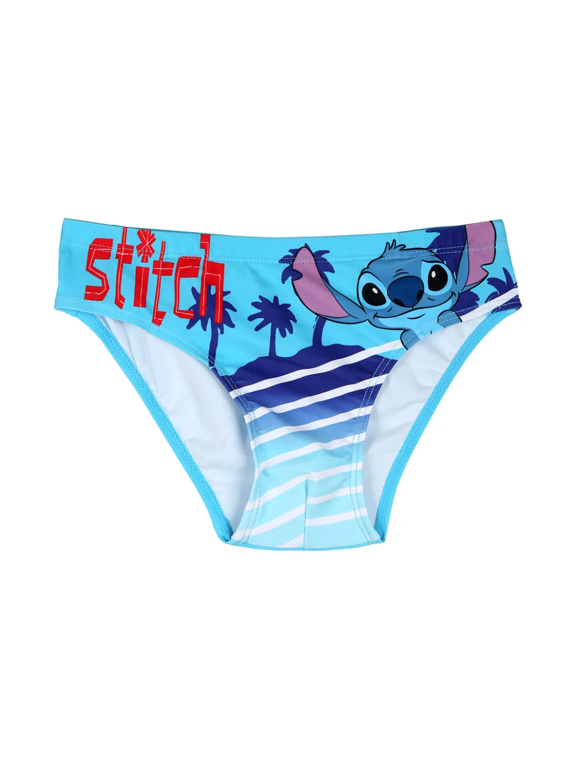 Disney Lilo & Stitch Slip da mare da bambino con stampa - azzurro