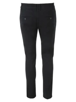 3-D Jeans Pantaloni da uomo slim fit in cotone - nero
