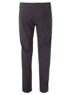 3-D Jeans Pantaloni da uomo slim fit in cotone taglie grandi - grigio scuro