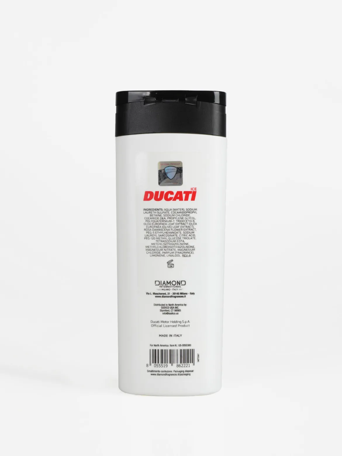 Ducati Ice shampo e shower gel da uomo