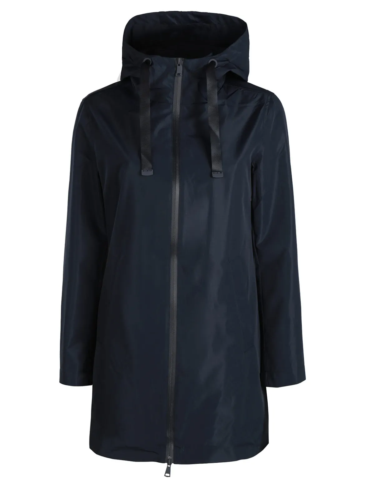 Ellen Rose Giacca a vento da donna con cappuccio e zip