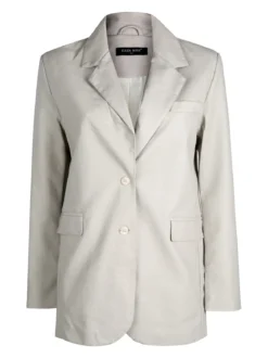 Ellen Rose Giacca donna in ecopelle con bottoni