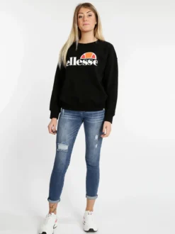 Ellesse Felpa a girocollo in cotone