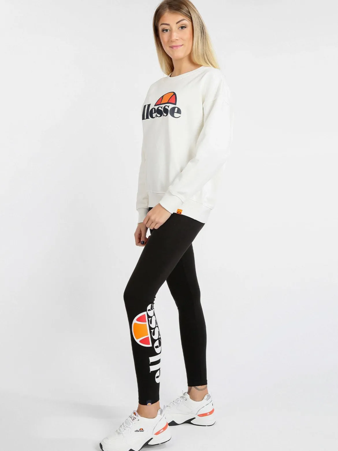 Ellesse Felpa a girocollo in cotone