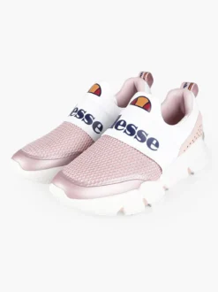 Ellesse Scarpe slip on in tessuto con zeppa