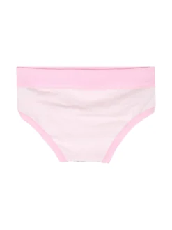 Emy Bimba Slip da bambina in cotone con stampe - rosa