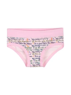 Emy Bimba Slip da bambina in cotone con stampe - rosa