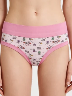 Emy Bimba Slip da bambina in cotone - fucsia