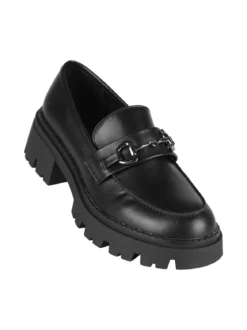 Energy Mocassini donna con tacco largo