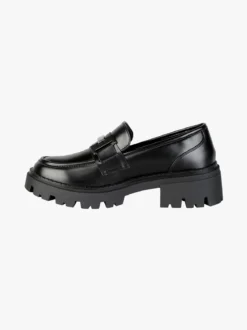 Energy Mocassini donna in ecopelle con suola alta e plateau