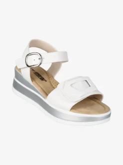 Energy Sandali donna con zeppa e cinturino a strappo