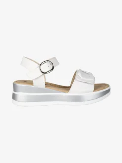 Energy Sandali donna con zeppa e cinturino a strappo