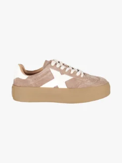 Energy Sneakers donna effetto nubuck con platform