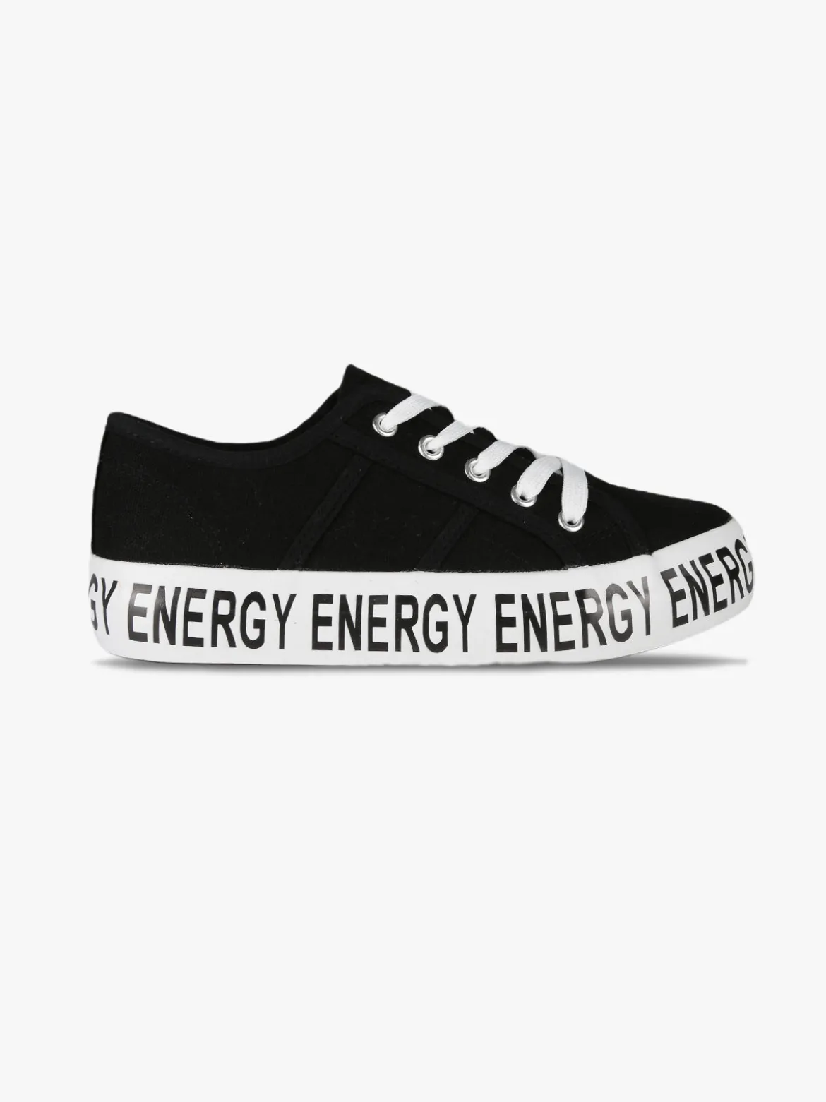 Energy Sneakers donna in tela con platform