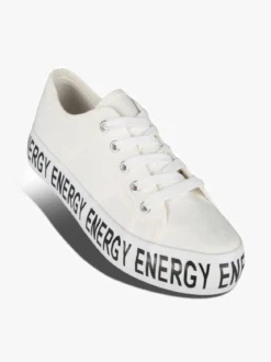 Energy Sneakers donna in tela con platform