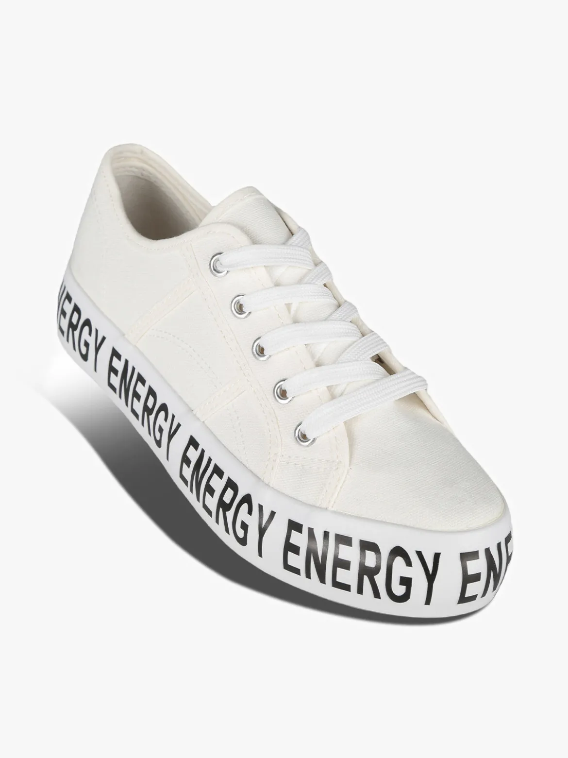 Energy Sneakers donna in tela con platform