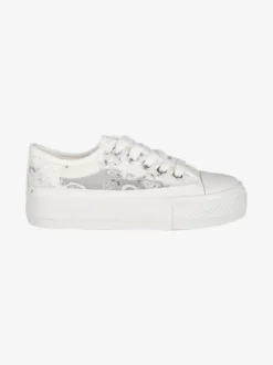 Energy Sneakers ragazza con platform in pizzo