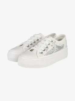 Energy Sneakers ragazza con platform in pizzo