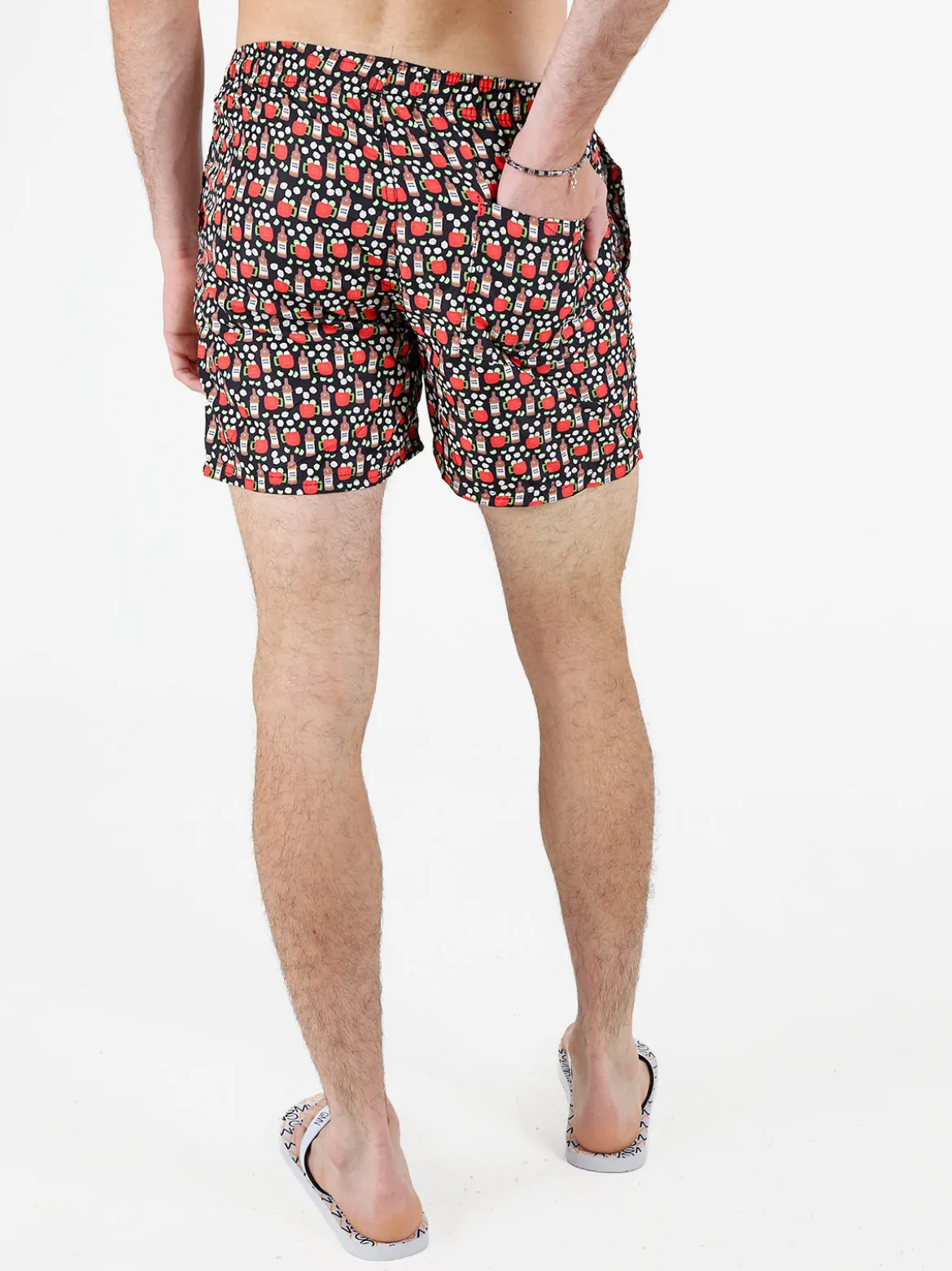 Enos Jeans Boxer uomo da mare