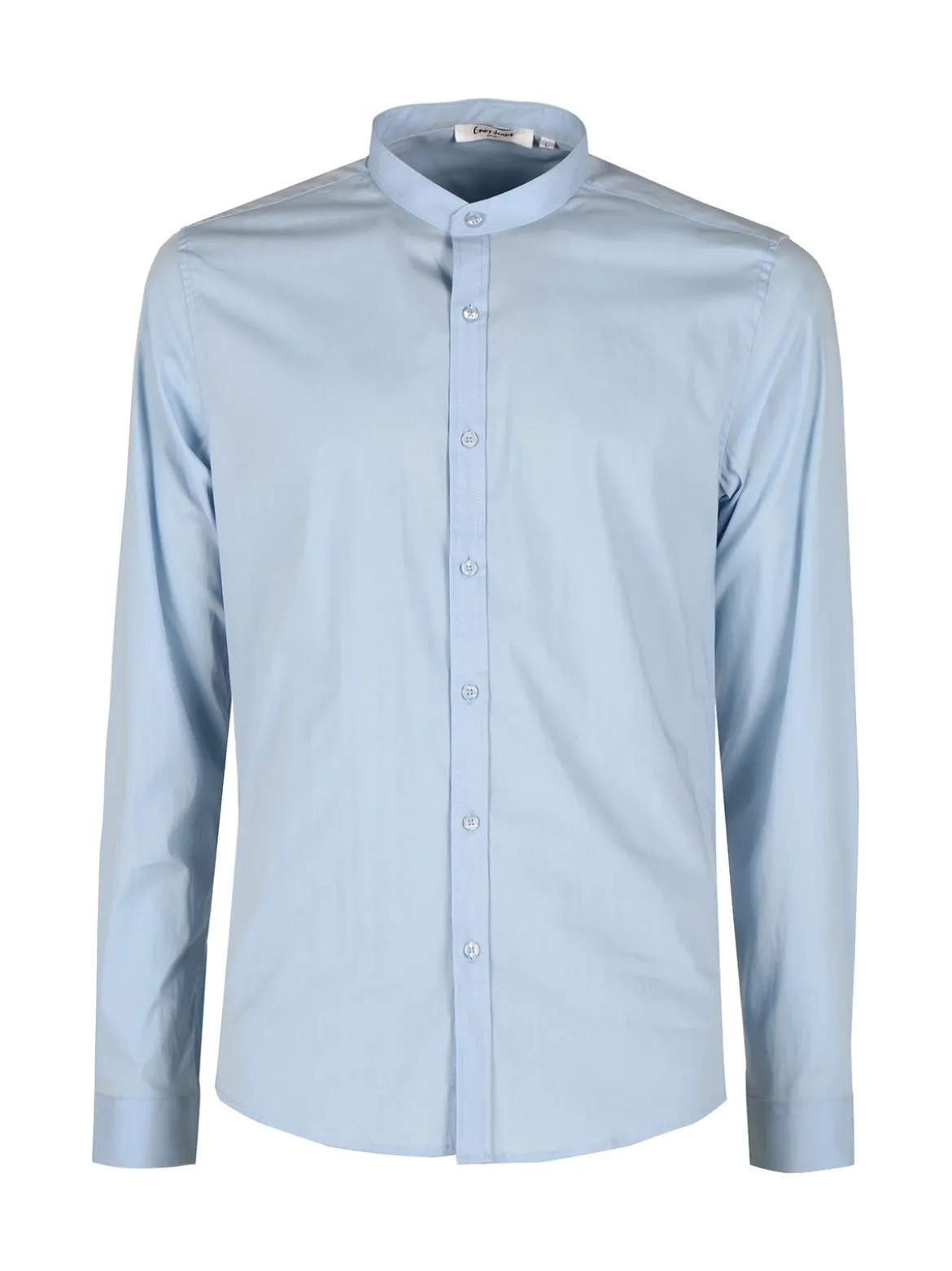Enos Jeans Camicia uomo slim fit con colletto alla coreana