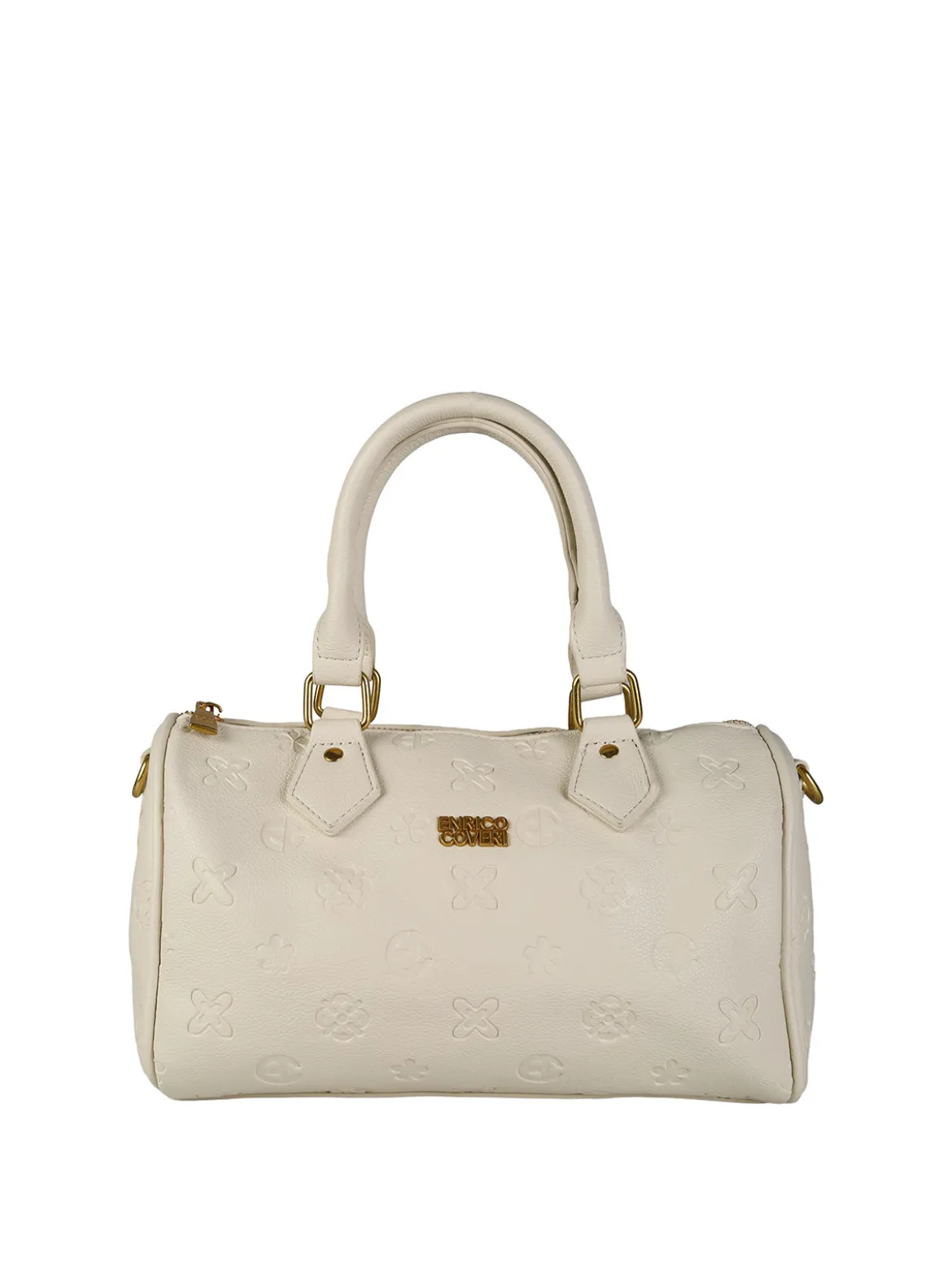 Enrico Coveri Borsa a bauletto da donna - beige