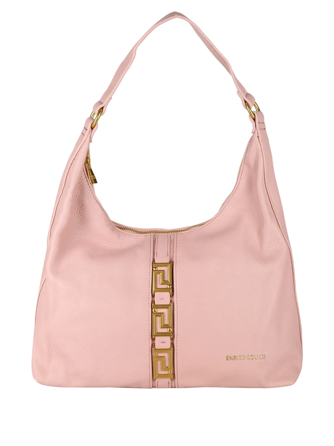 Enrico Coveri Borsa a spalla da donna in ecopelle - rosa
