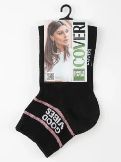 Enrico Coveri Calza corta donna con scritta