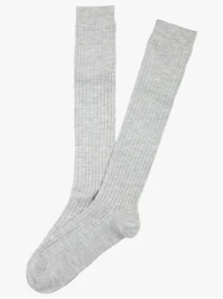 Enrico Coveri Calze lunghe donna misto lana - grigio chiaro