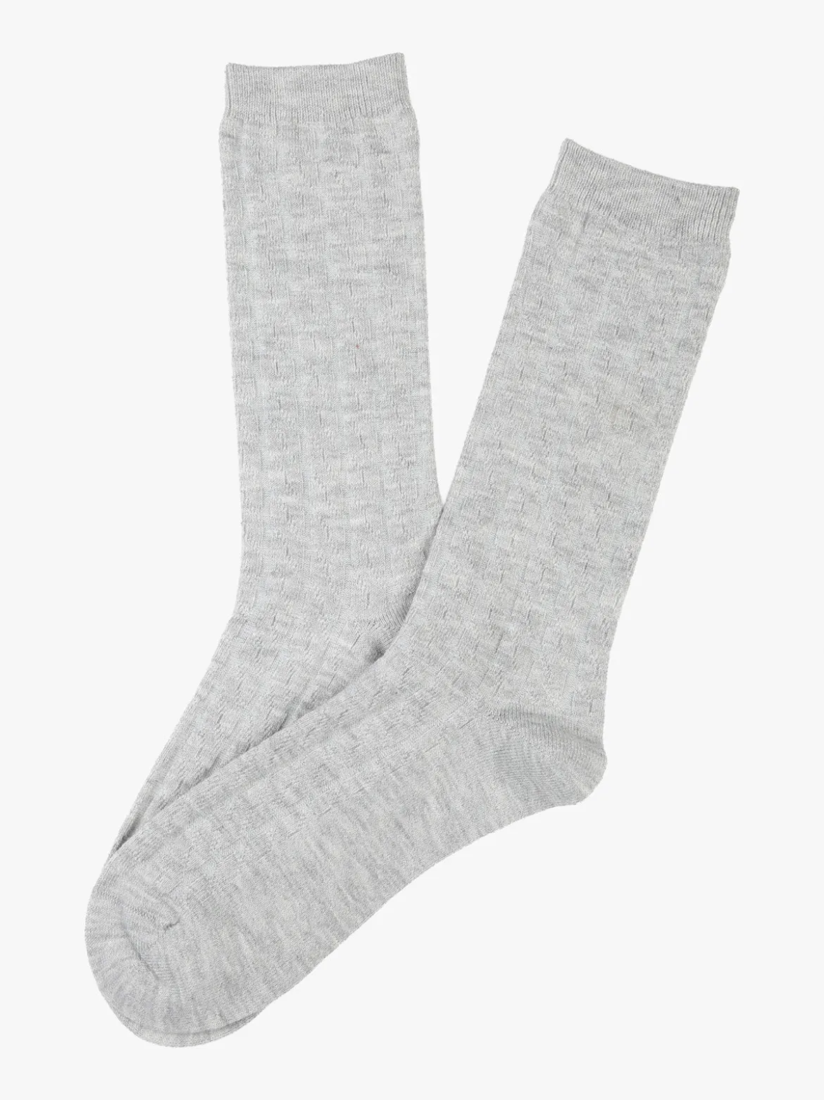 Enrico Coveri Calze midi donna misto lana - grigio chiaro