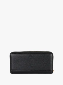 Enrico Coveri Contemporary Portafoglio donna in ecopelle con zip - nero