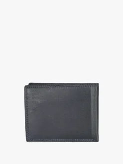 Enrico Coveri Contemporary Portafoglio in pelle da uomo - blu scuro